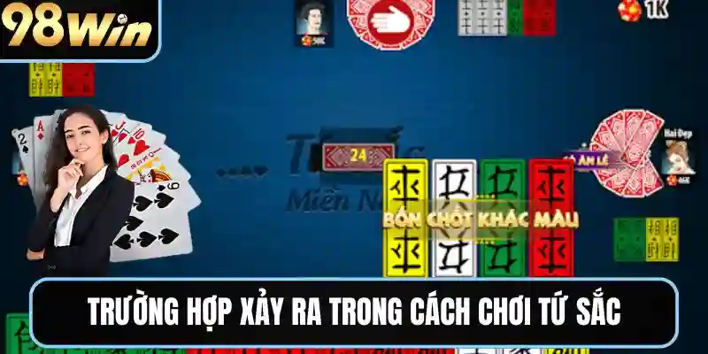 Trường hợp đặc biệt khi xảy ra trong cách chơi tứ sắc
